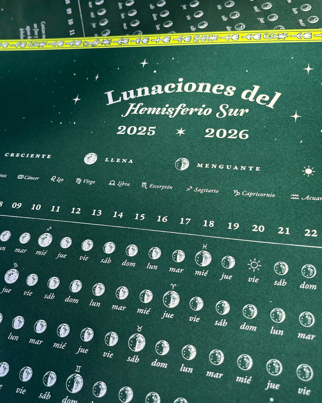 Nuevo Calendario Lunar 2025-2026