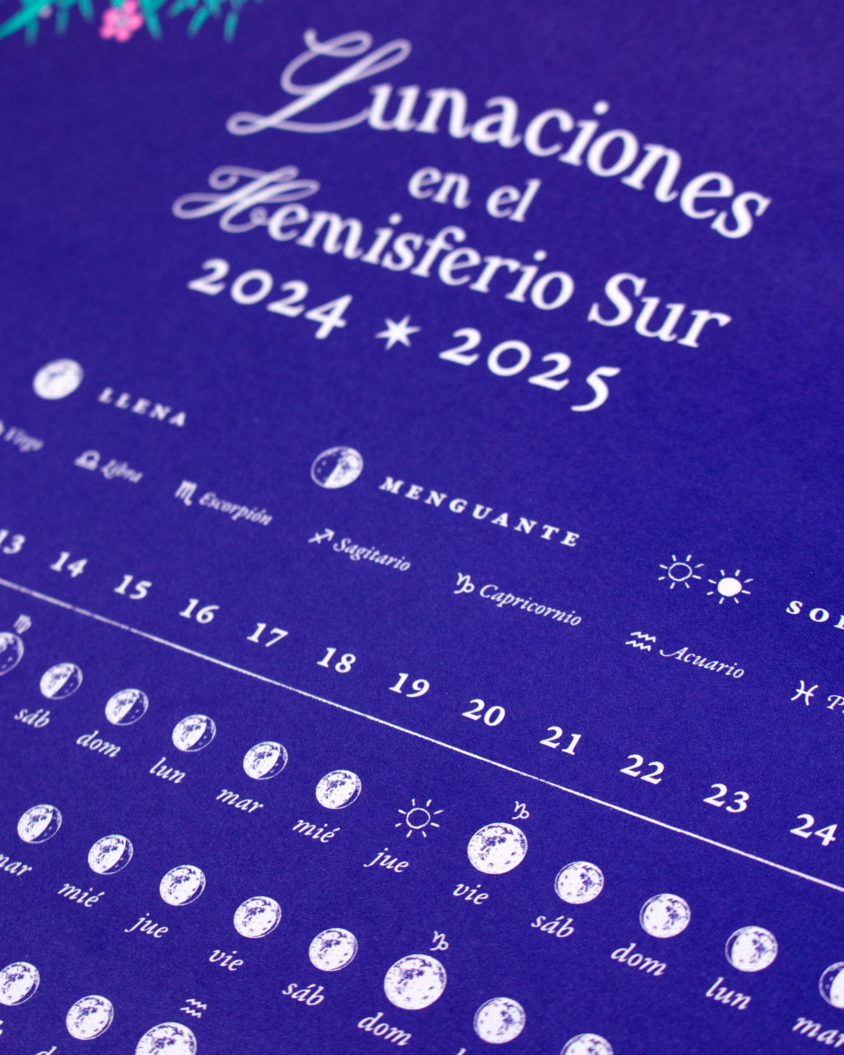 Nuevo Calendario Lunar 2024-2025