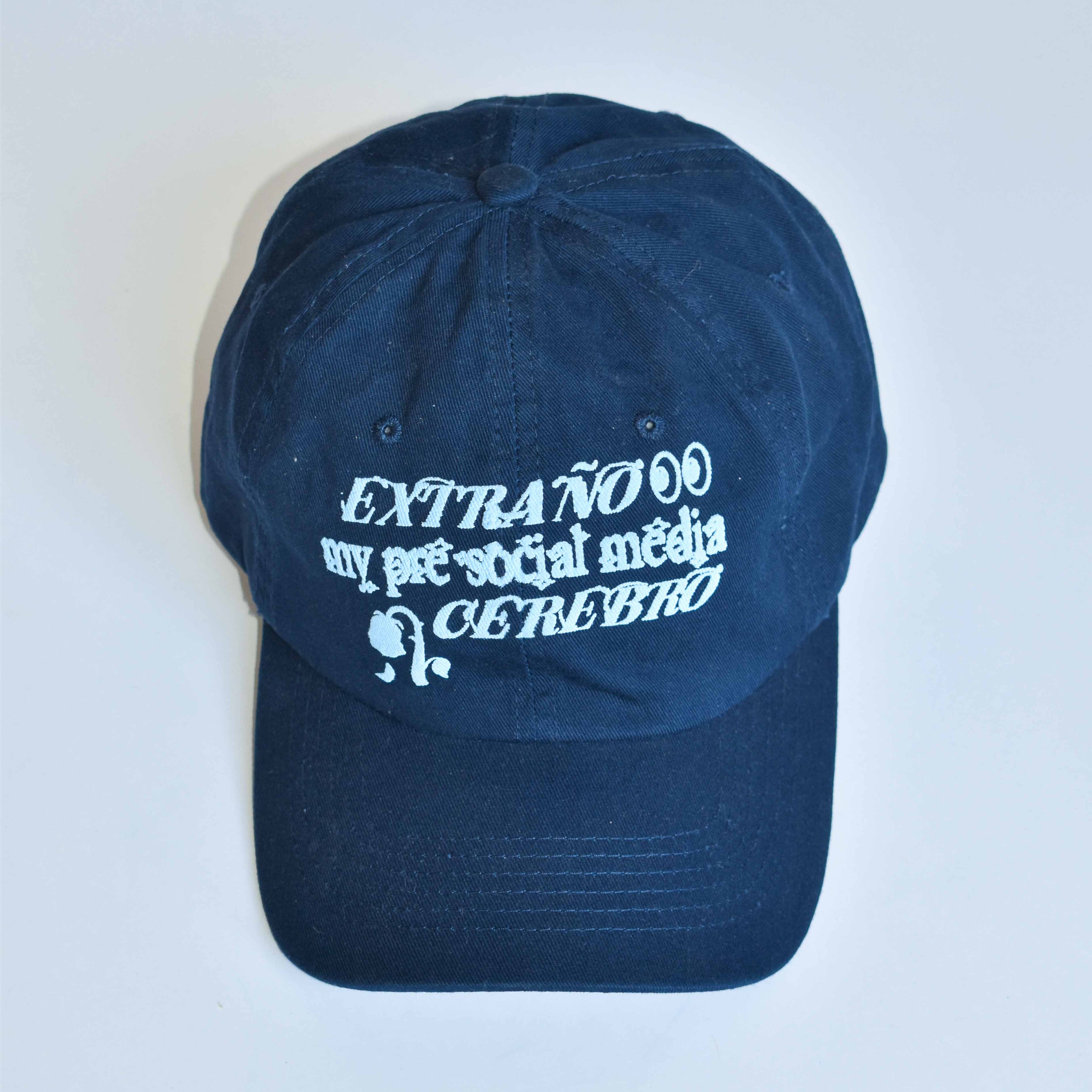 Gorro «Extraño my pre social media cerebro»
