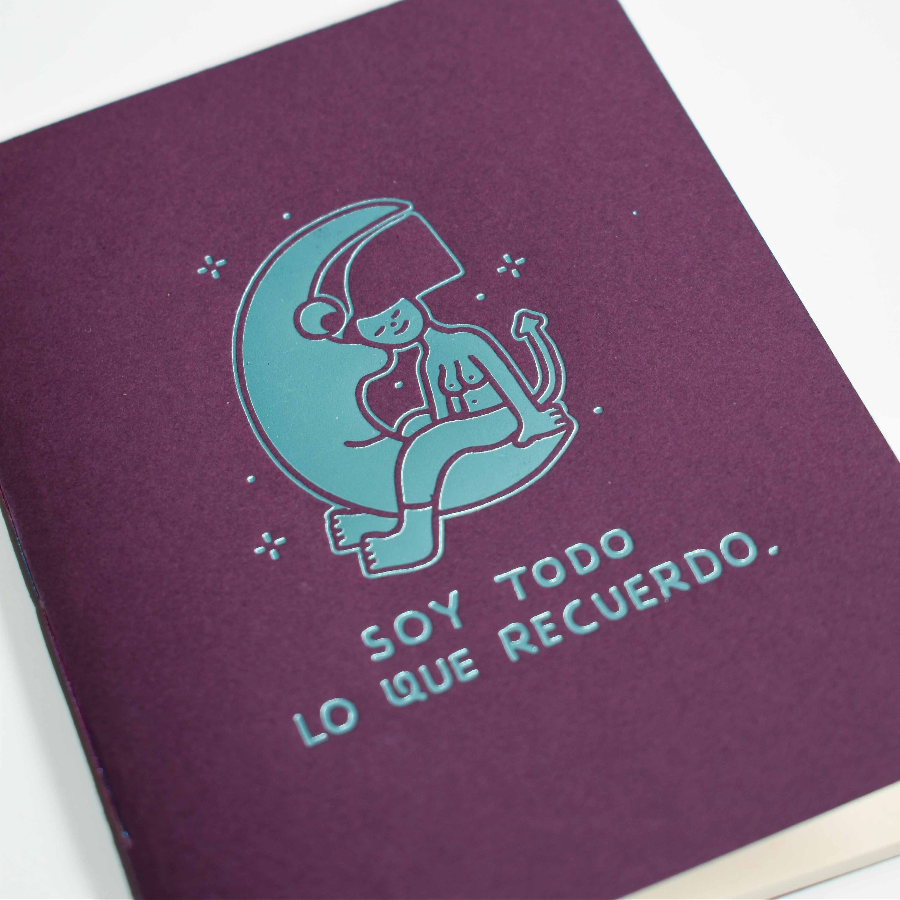 Libreta «Soy todo lo que recuerdo»