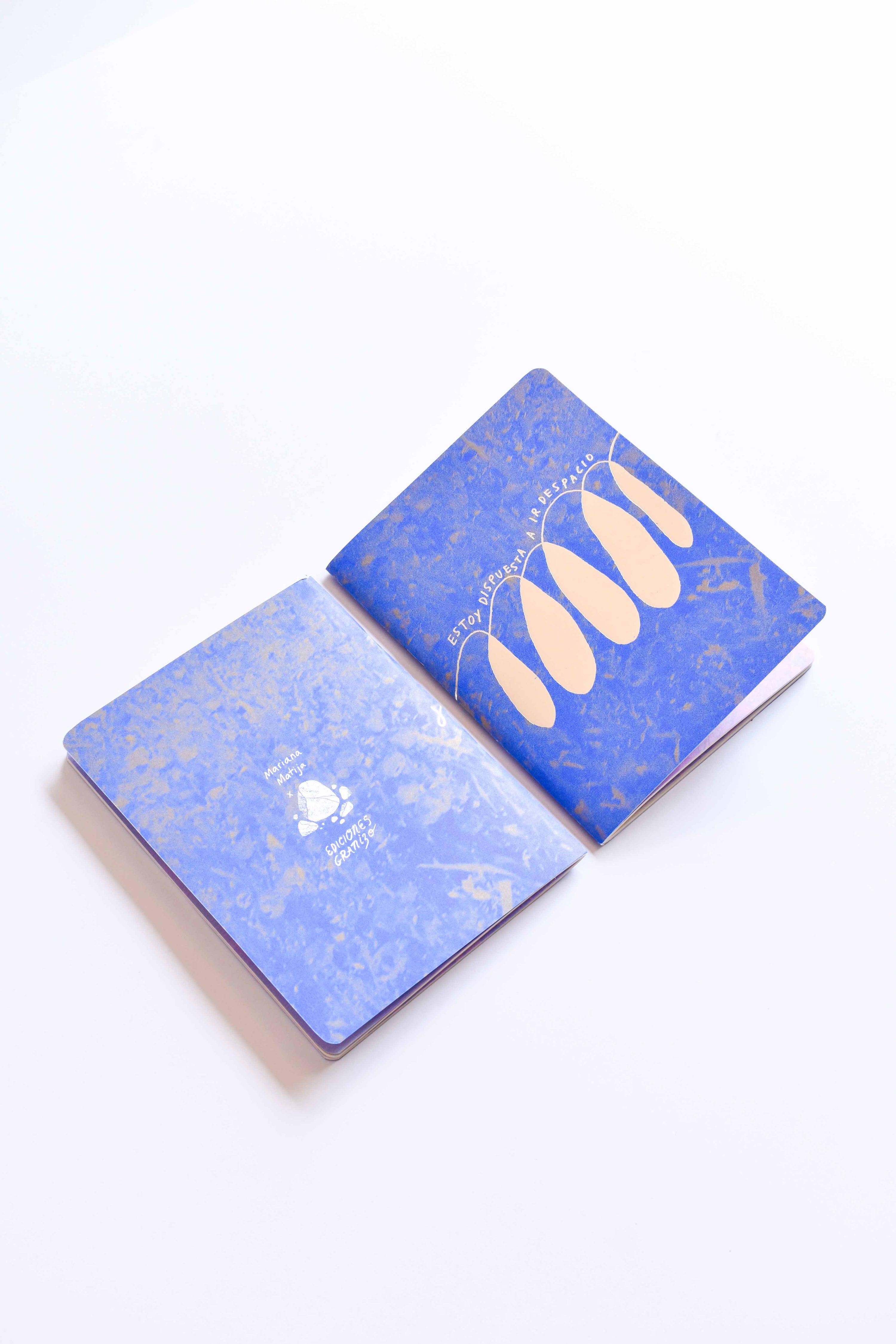 Libreta «Estoy dispuesta a ir despacio»
