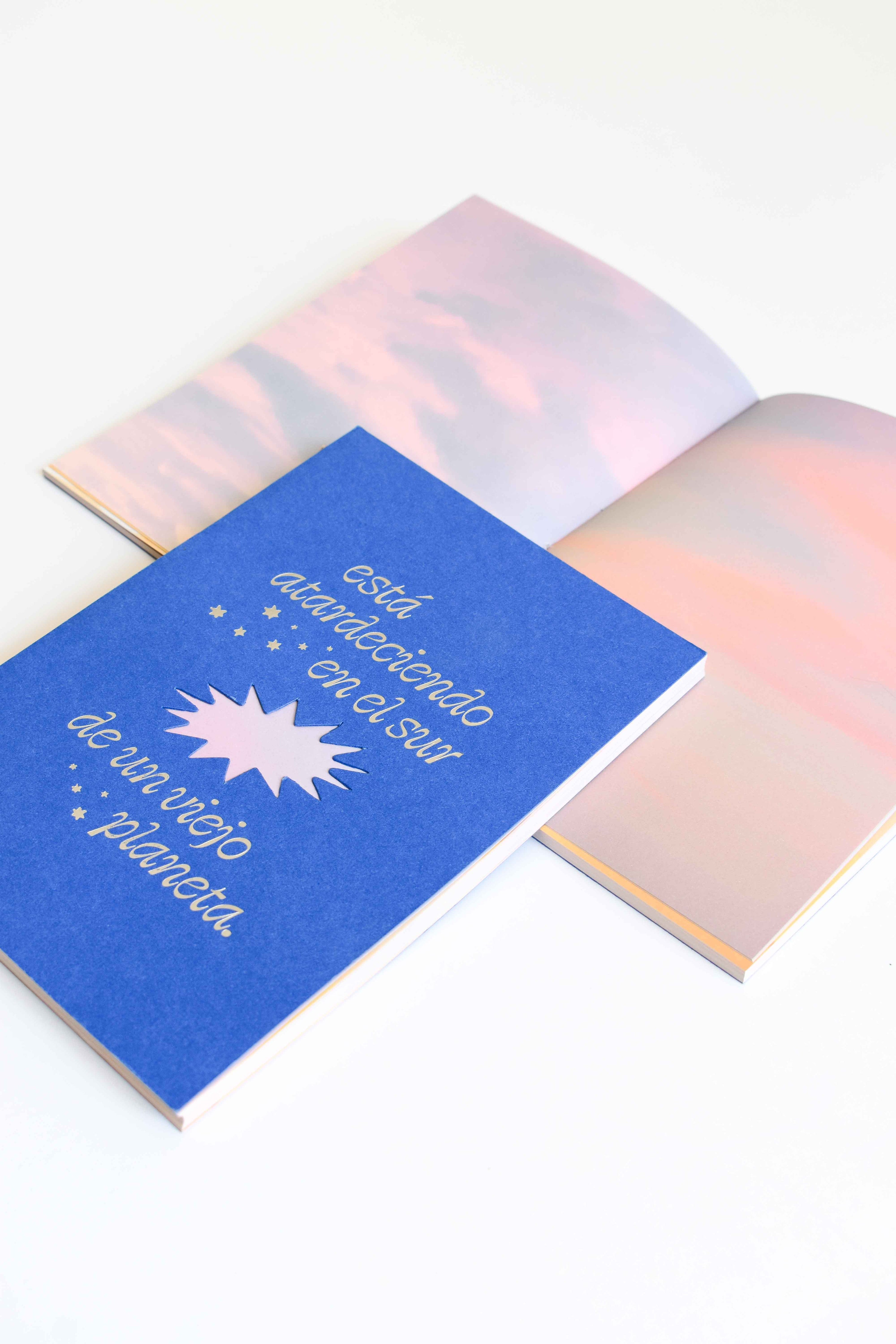 Libreta «Está atardeciendo en el Sur» (fuego)