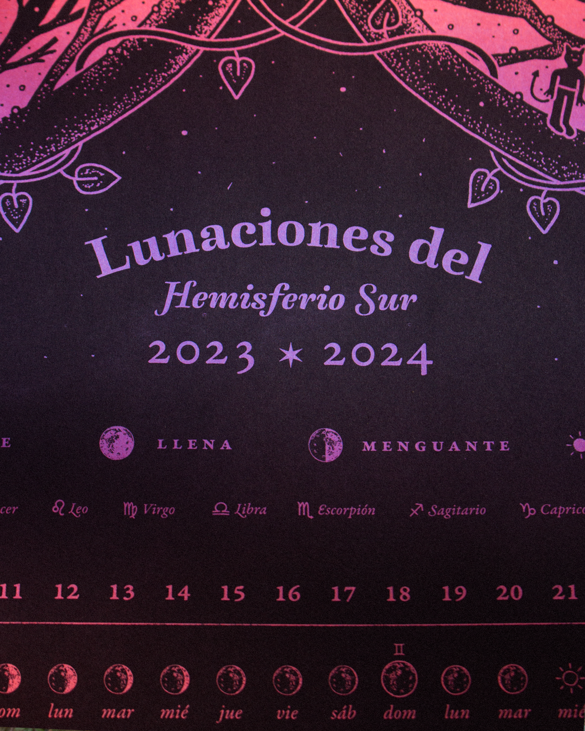 Calendario Lunar 2023-2024