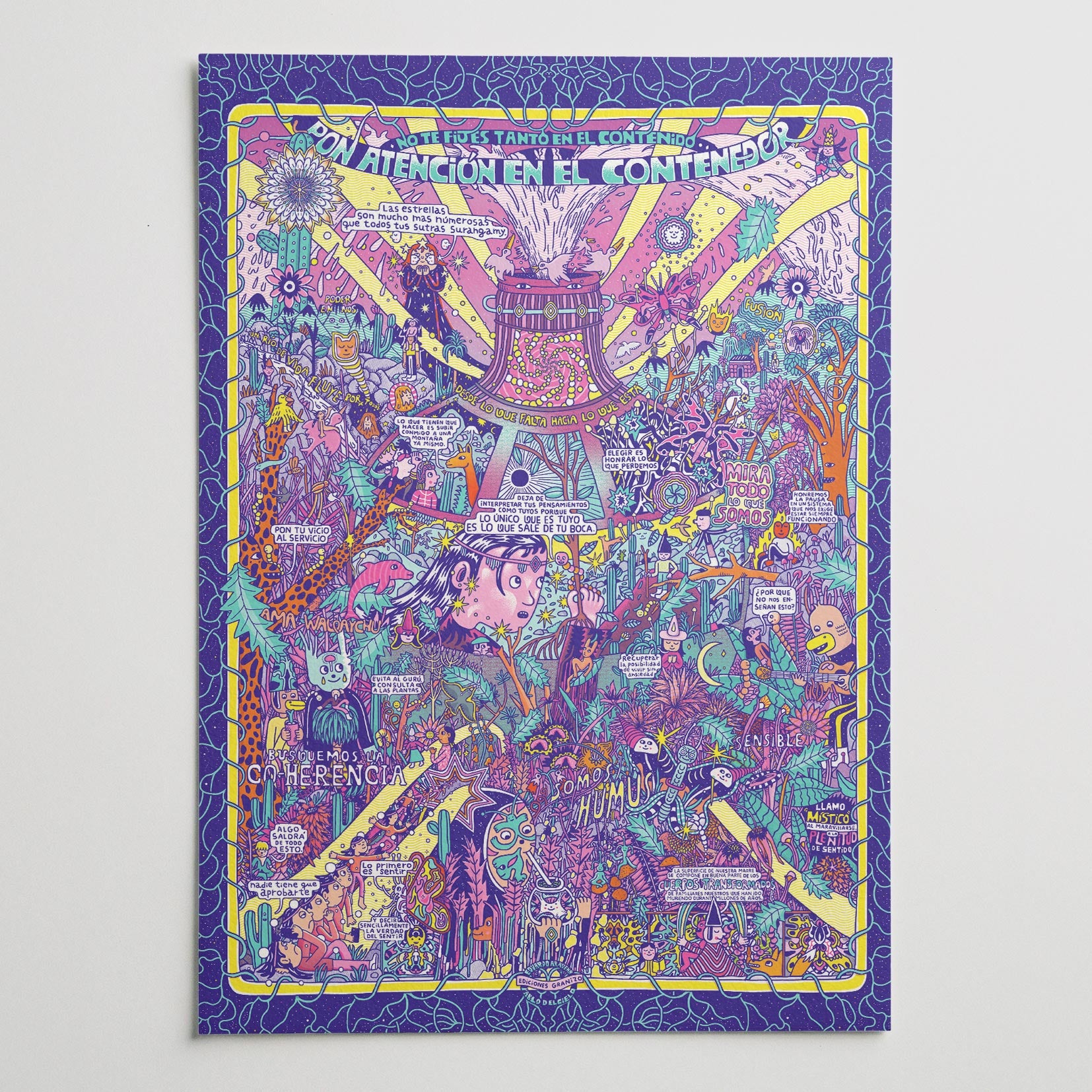 «Contenedor/Contenido (calendario lunar año 2024)» Offset