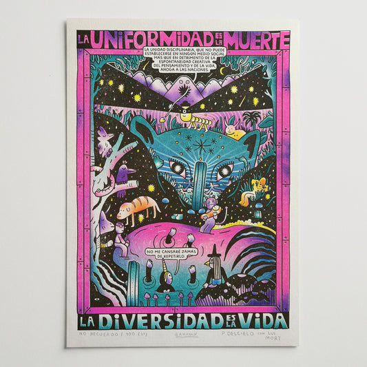 La uniformidad es la Muerte, la diversidad es la Vida.