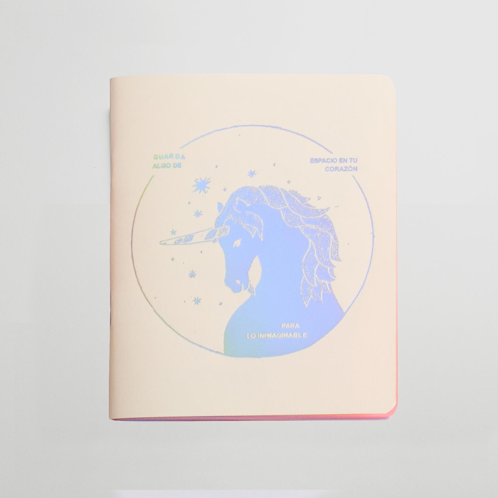 Libreta «Guarda algo de espacio en tu corazón para lo inimaginable»