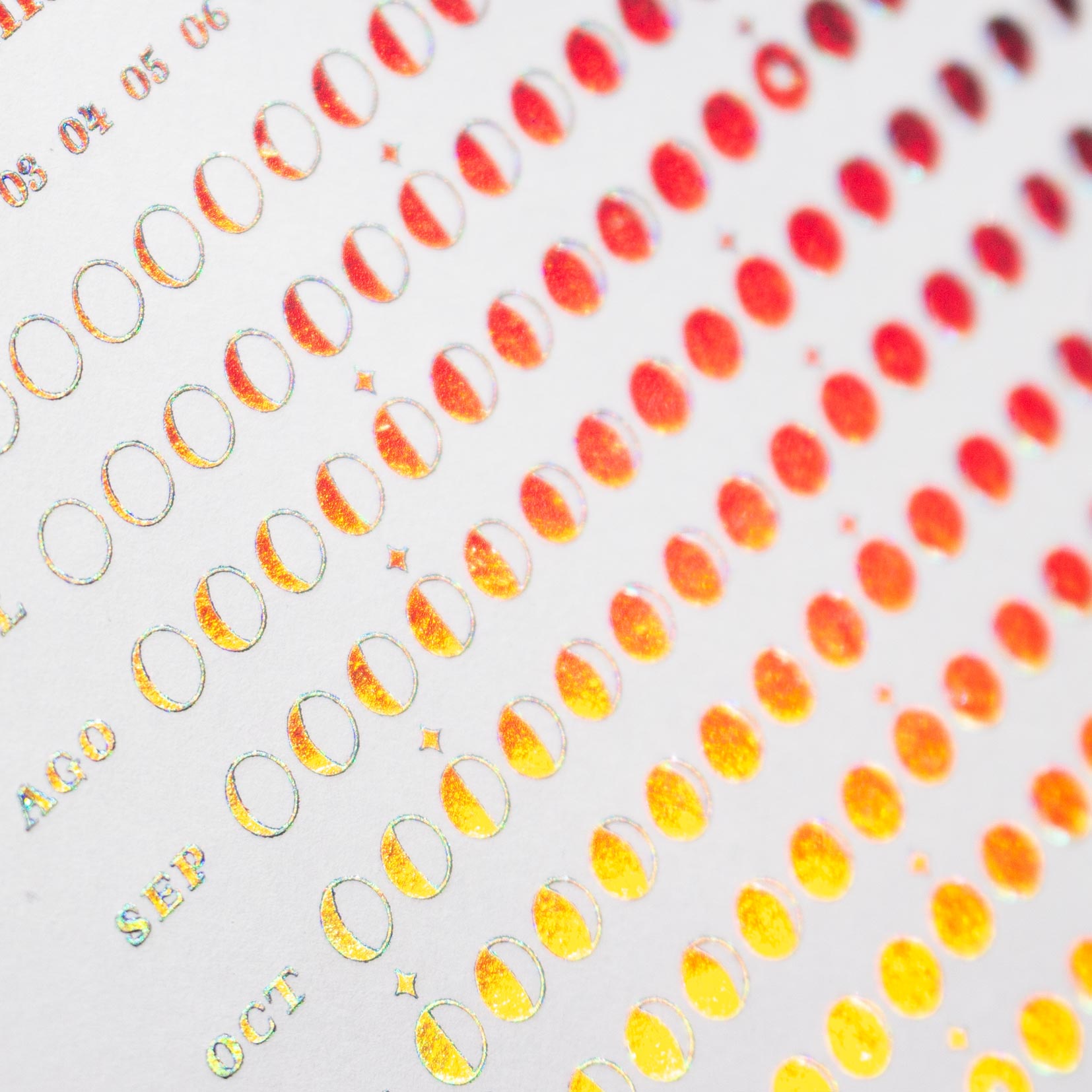 «La luna en el Hemisferio Sur 2026 ~ 2027» Hot stamping