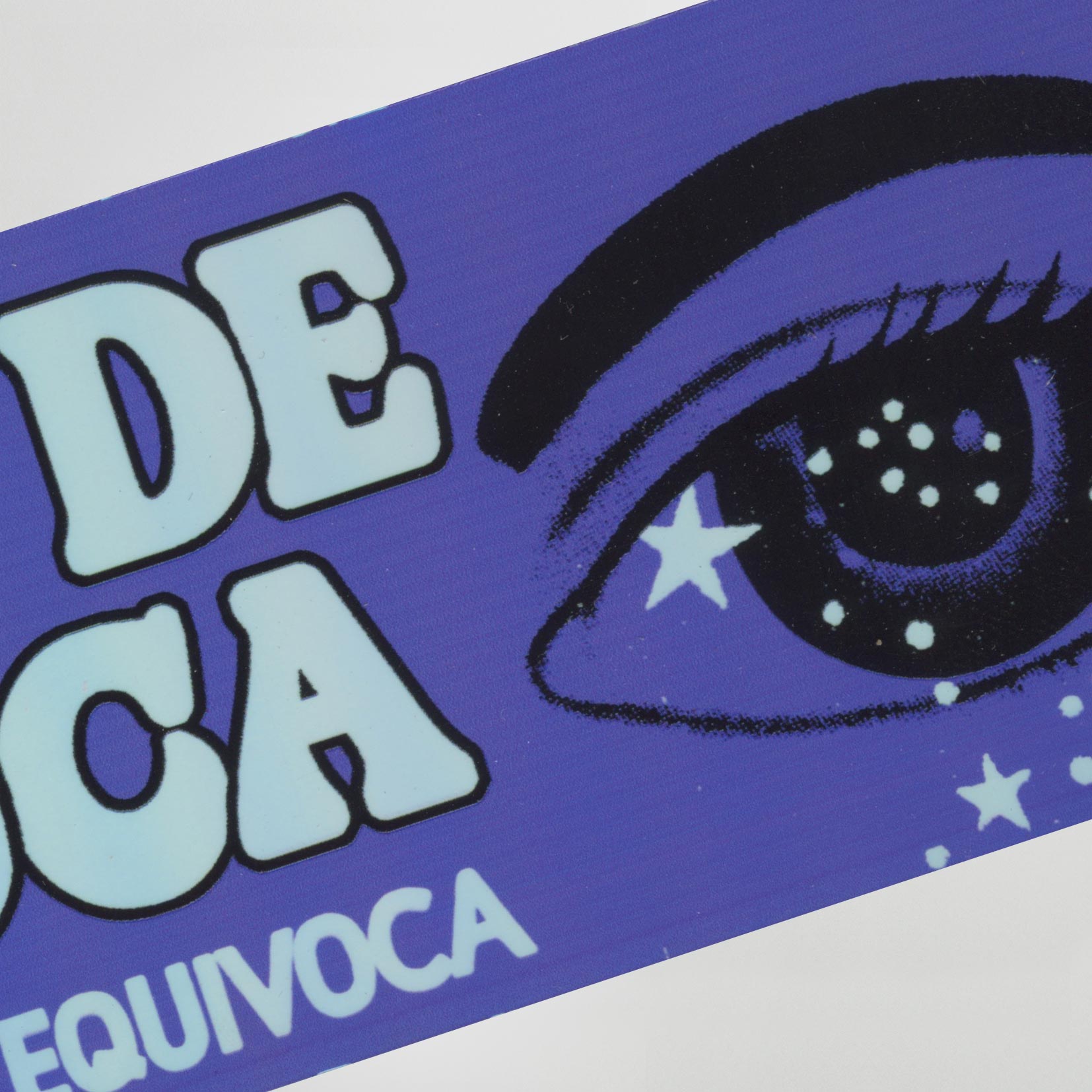 Sticker «Ojo de loca no se equivoca»