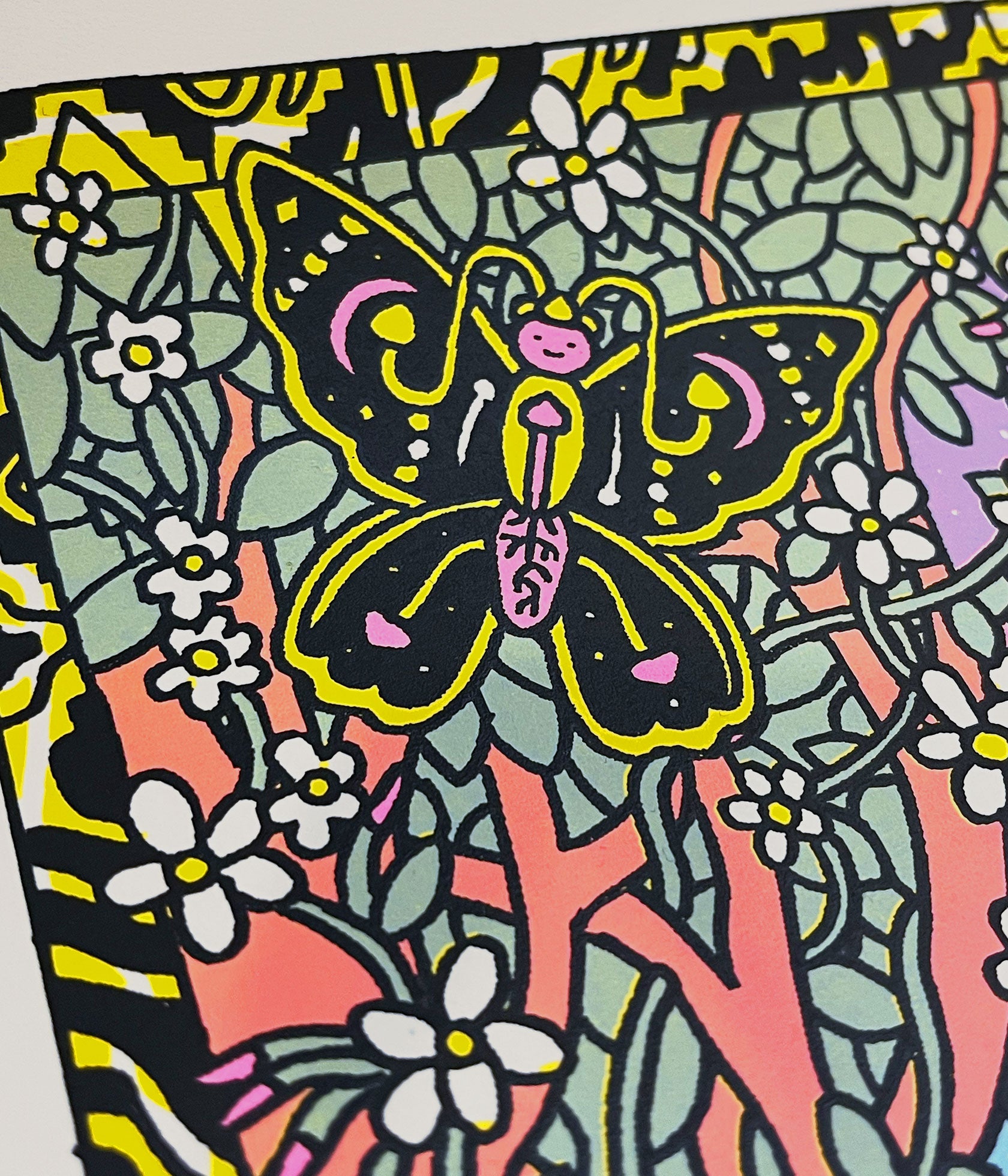 «Equilibrio y buena voluntad» Serigrafía