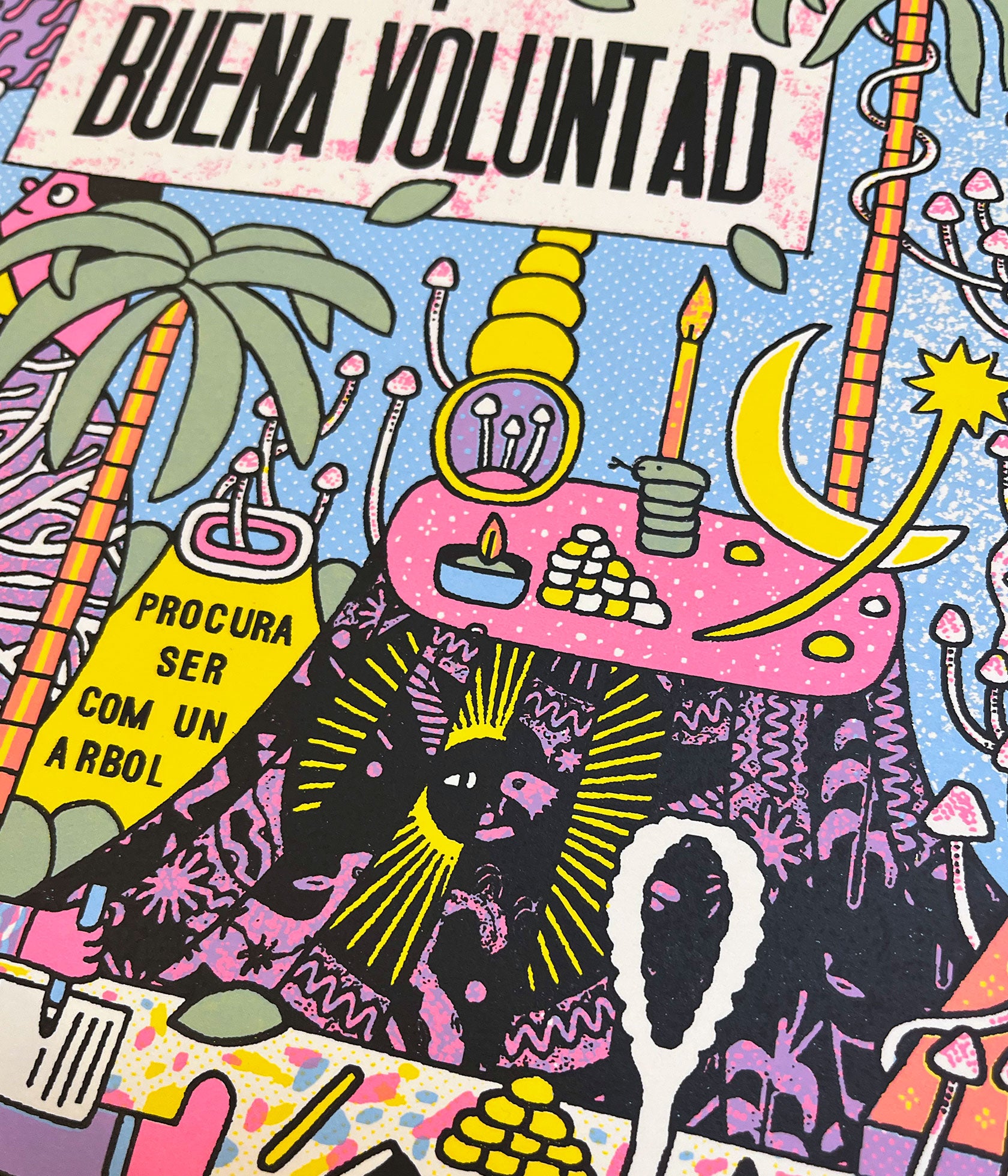 «Equilibrio y buena voluntad» Serigrafía