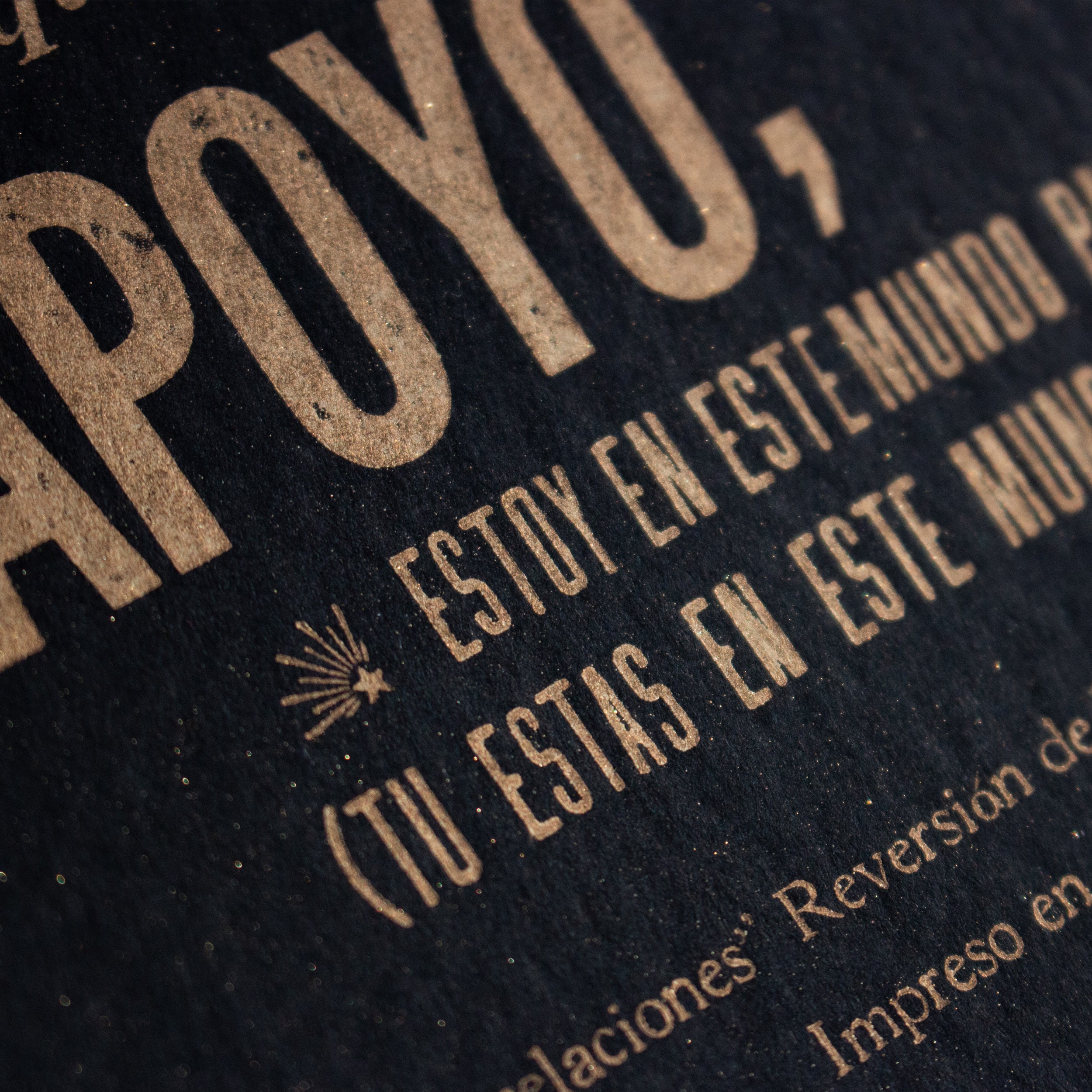 «Inter-somos» Letterpress